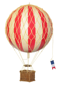 Red Travel Light Balloon