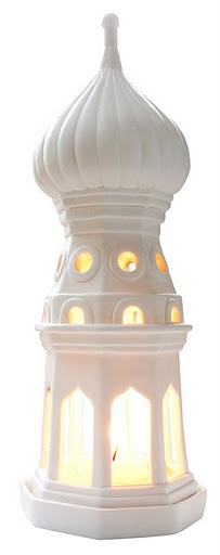 Bisque Fyodor Tower - Candle Holder