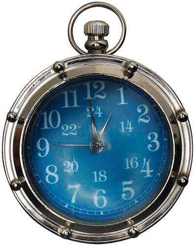 Porthole Eye of Time Clock